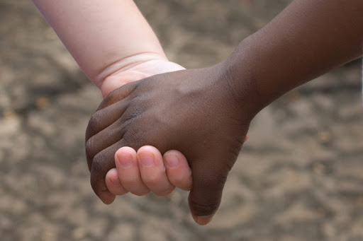 Kids handshake